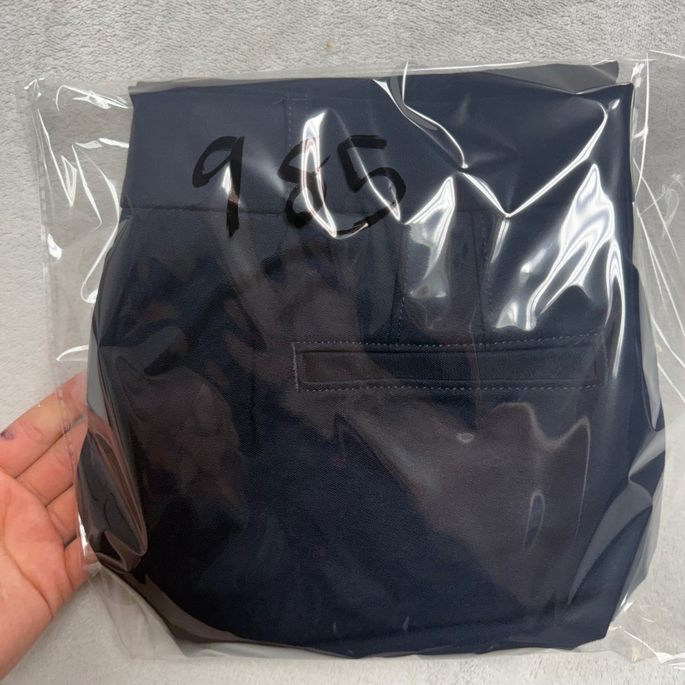Banana Republic Sloan Navy Blue Slim Fit Dress Pants Long Size 2L - Picture 12 of 12